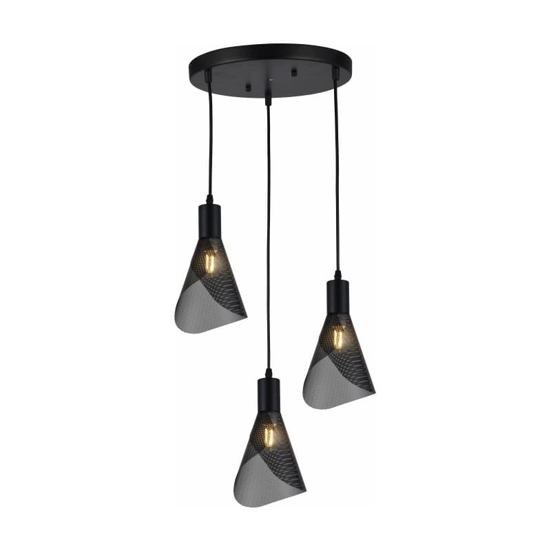 COVER PENDANT LIGHT-BK-E14-2