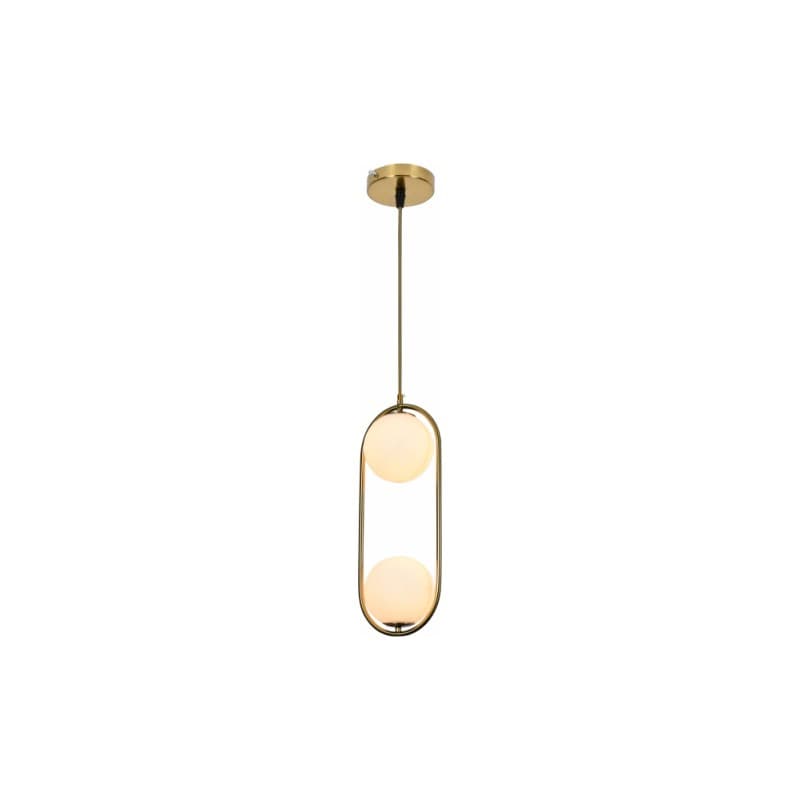 PENDANT LIGHT COVER DOUBLE HEAD GOLD