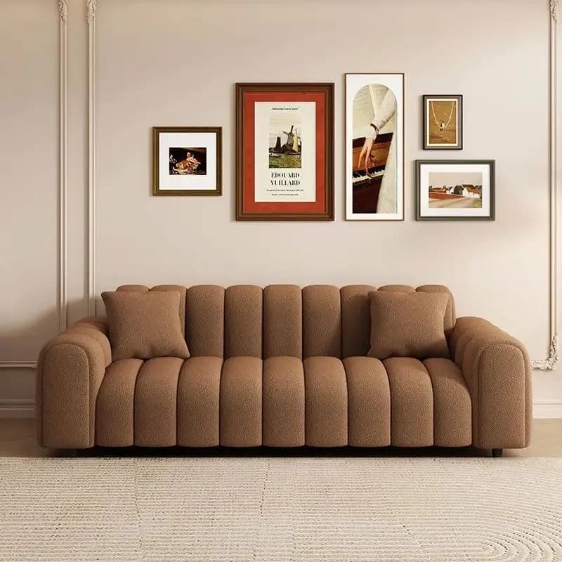 Premium Vertical Line Design Candy Sofa