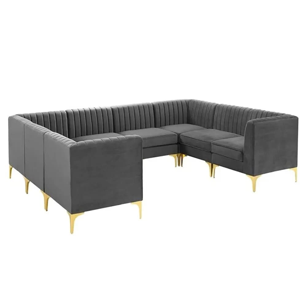 Valencia Channel Tufted Modular Sofa