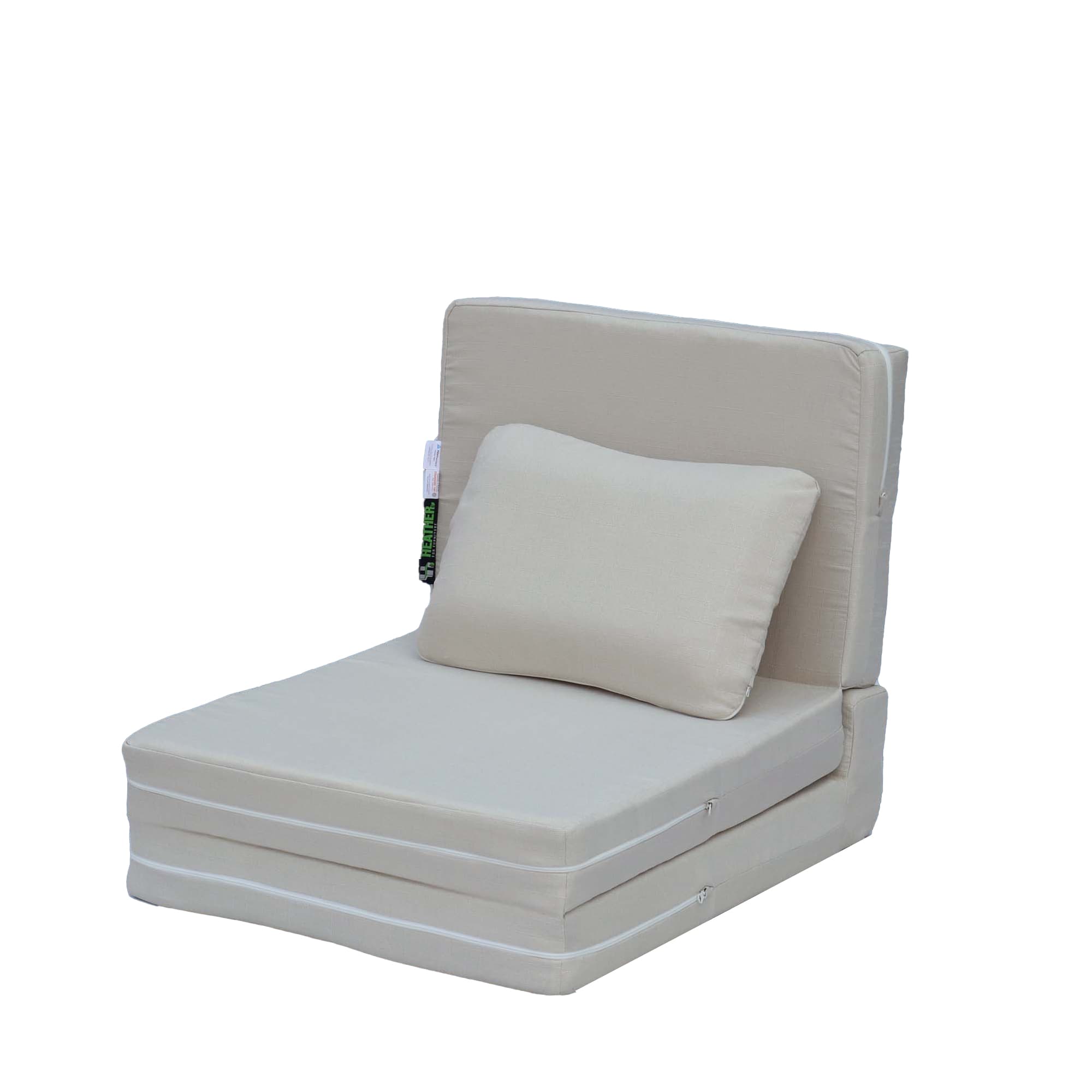 HEATHER Mattress & Chair (Full) - 14 Kg - 65 cm x 190 cm x 10 cm
