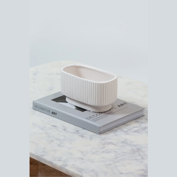 Oval Haven Ceramic Vase