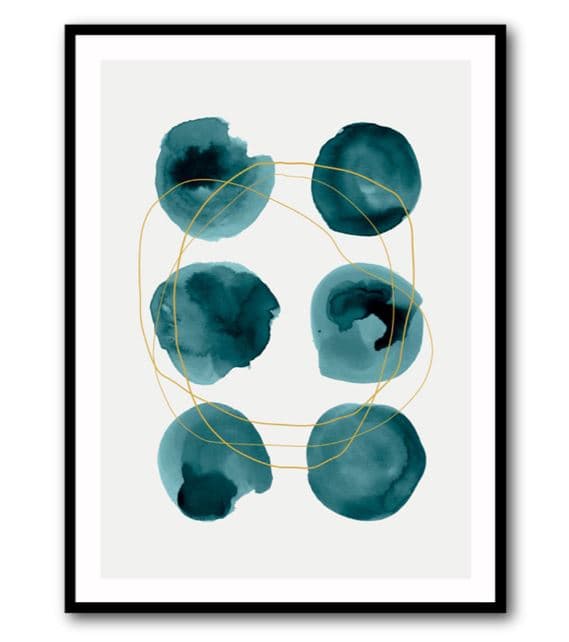 Ink Circles 3 Wall Art