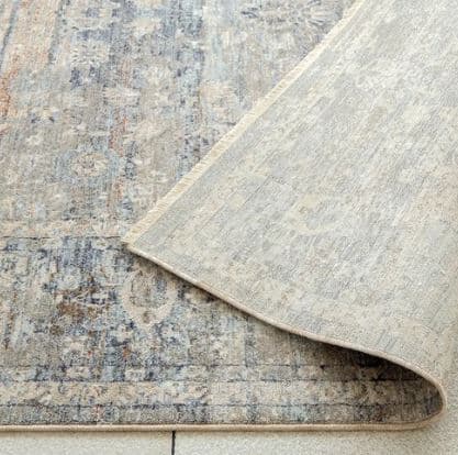 Distressed Rustic Beige Carpet