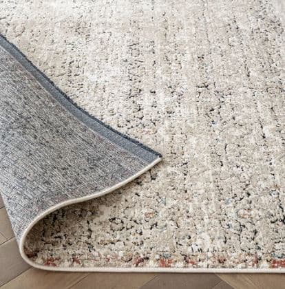 Traditional Faded Patterned Carpet