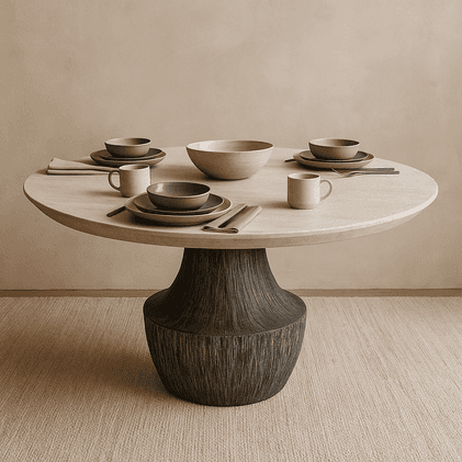 Vitto 1+6 Seater Dining Set With Beatrix Chairs Package